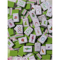 New Custom The Merry-ish Modern Luxury Foldable 4-layer Christmas American Acrylic Eco-friendly Portable Mahjong Tiles Set