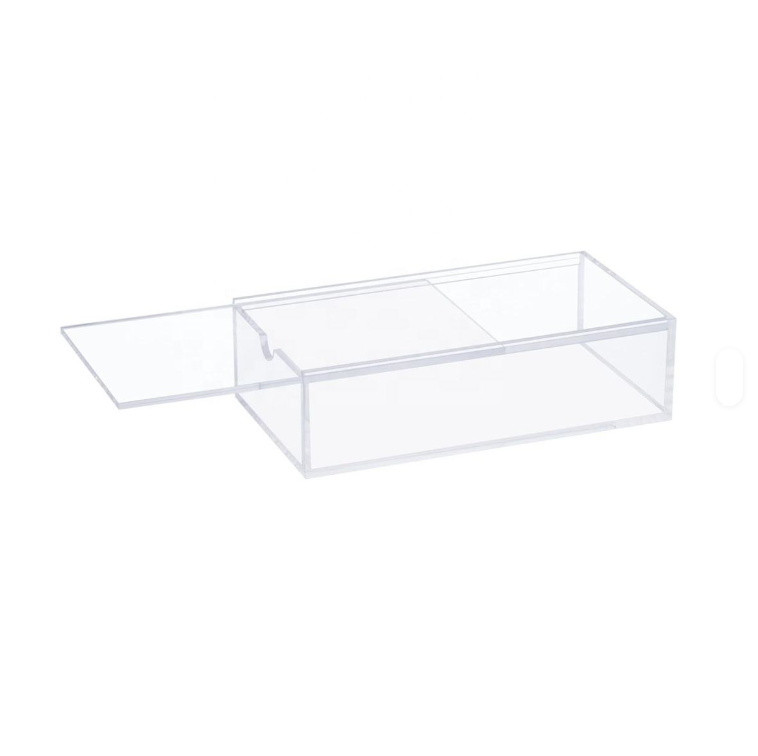 Acrylic 160 Standard Size American Mahjong Card Storage Box Transparent 1.2 Inch Eco-friendly Mahjong Rack Modern Style