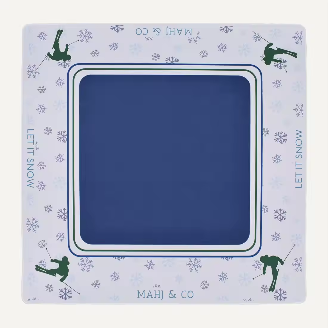 5-layer Golf Course Pattern Acrylic American Mahjong Tiles Golf Cart Golf Flag Sports Style American Mahjong Tabletop Game