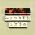 Us Stock Free Shipping Luxury Modern American Mahjong Set Tortoise Shell Pattern Two-layer Acrylic Tiles
